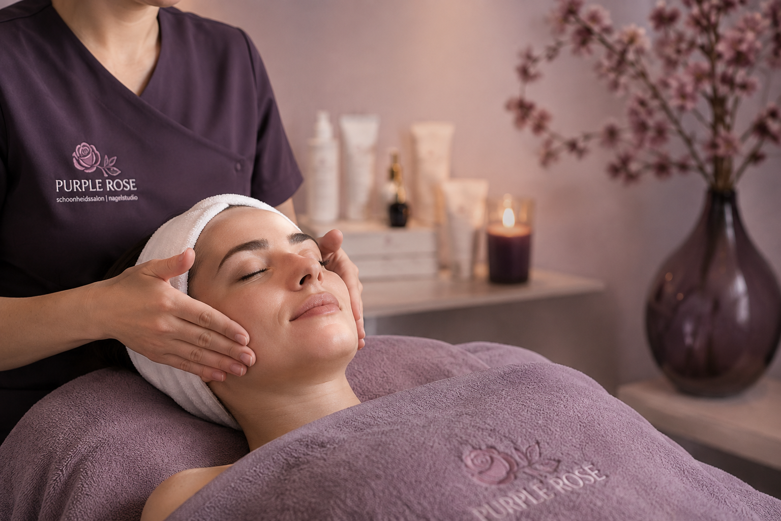 Schoonheidsbehandeling bij Pedicure Purple Rose